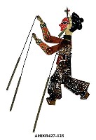 藏品(皮影戲偶—武淨)的圖片